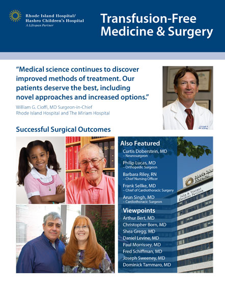 Booklet - Lifespan- Transfusion Free Medicine & Surgery